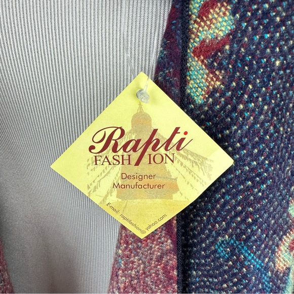 Rapti Fashion Cashmere Shawl Wrap One Size - Picture 9 of 14
